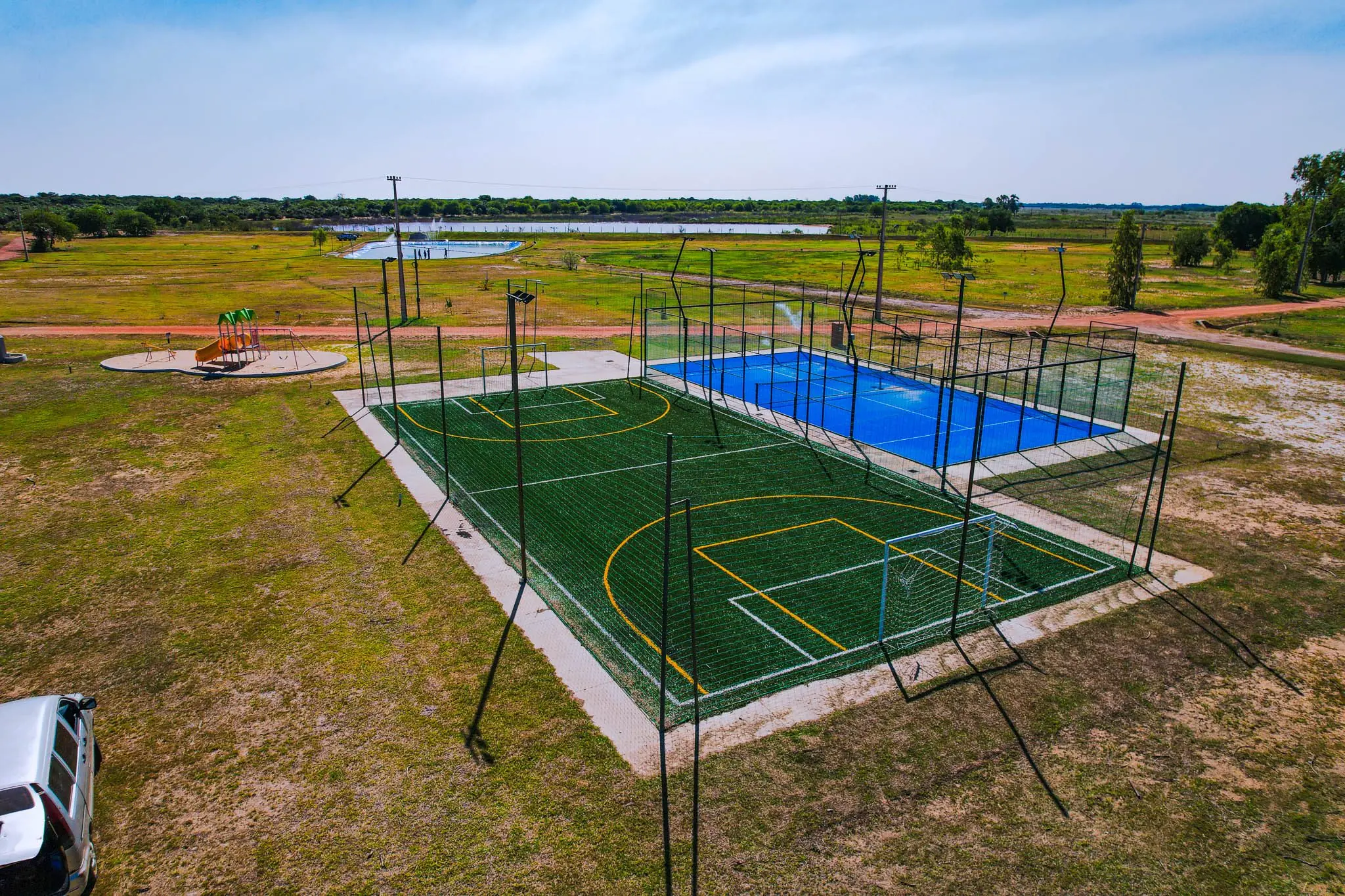Canchas deportivas de Barrio Cerrado Pirarenda